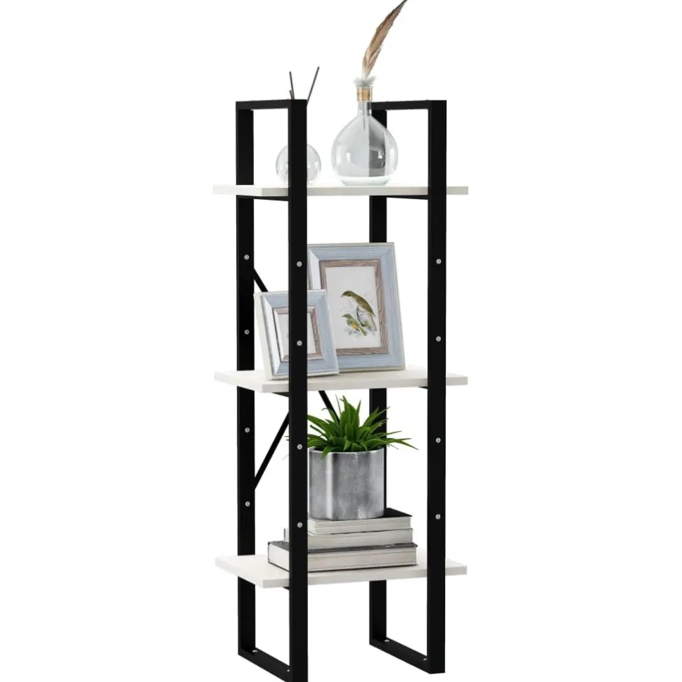 Kirjahylly 40x30x105-210cm, eri materiaaleja/kokoja ja värejä