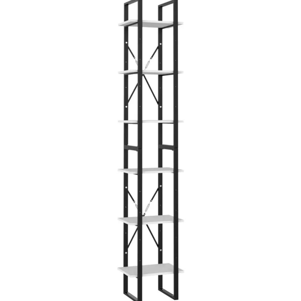 Kirjahylly 40x30x105-210cm, eri materiaaleja/kokoja ja värejä