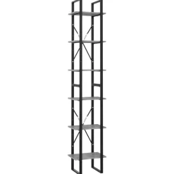 Kirjahylly 40x30x105-210cm, eri materiaaleja/kokoja ja värejä