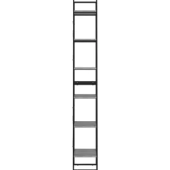 Kirjahylly 40x30x105-210cm, eri materiaaleja/kokoja ja värejä