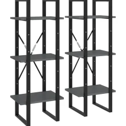 Kirjahylly 40x30x105-210cm, eri materiaaleja/kokoja ja värejä