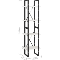 Kirjahylly 40x30x70-140cm, eri materiaaleja/kokoja ja värejä