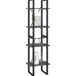 Kirjahylly 40x30x70-140cm, eri materiaaleja/kokoja ja värejä
