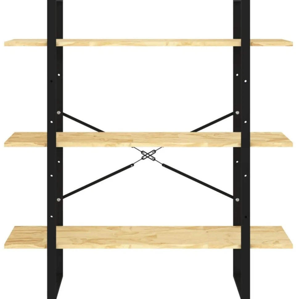 Kirjahylly 1 100x30x105 cm lastulevy betoninharmaa