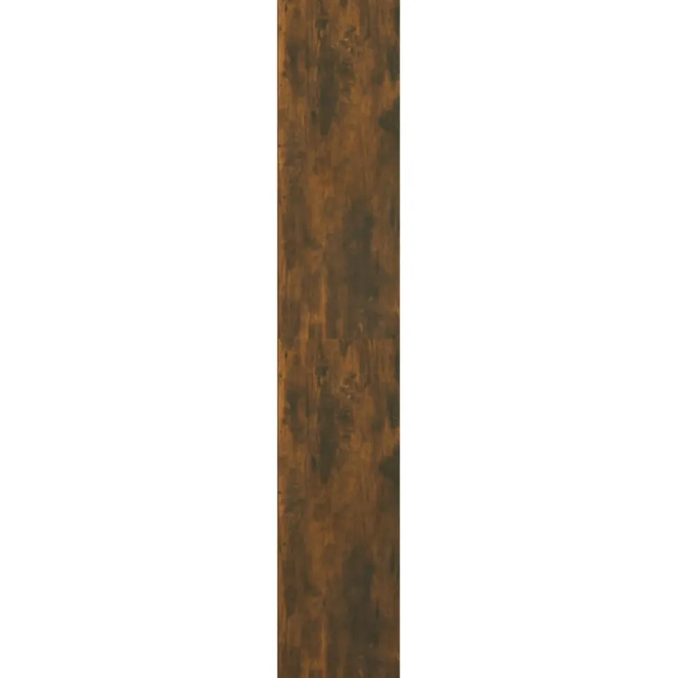 Kirjahylly 36x30x171 cm lastulevy betoninharmaa