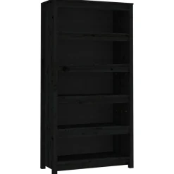 Kirjahylly 50x35x68 cm mänty harmaa