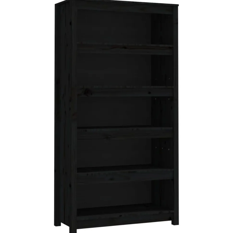 Kirjahylly 50x35x68 cm mänty harmaa