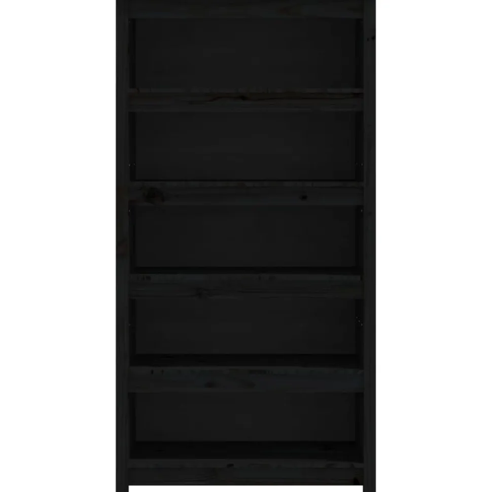 Kirjahylly 50x35x68 cm mänty harmaa