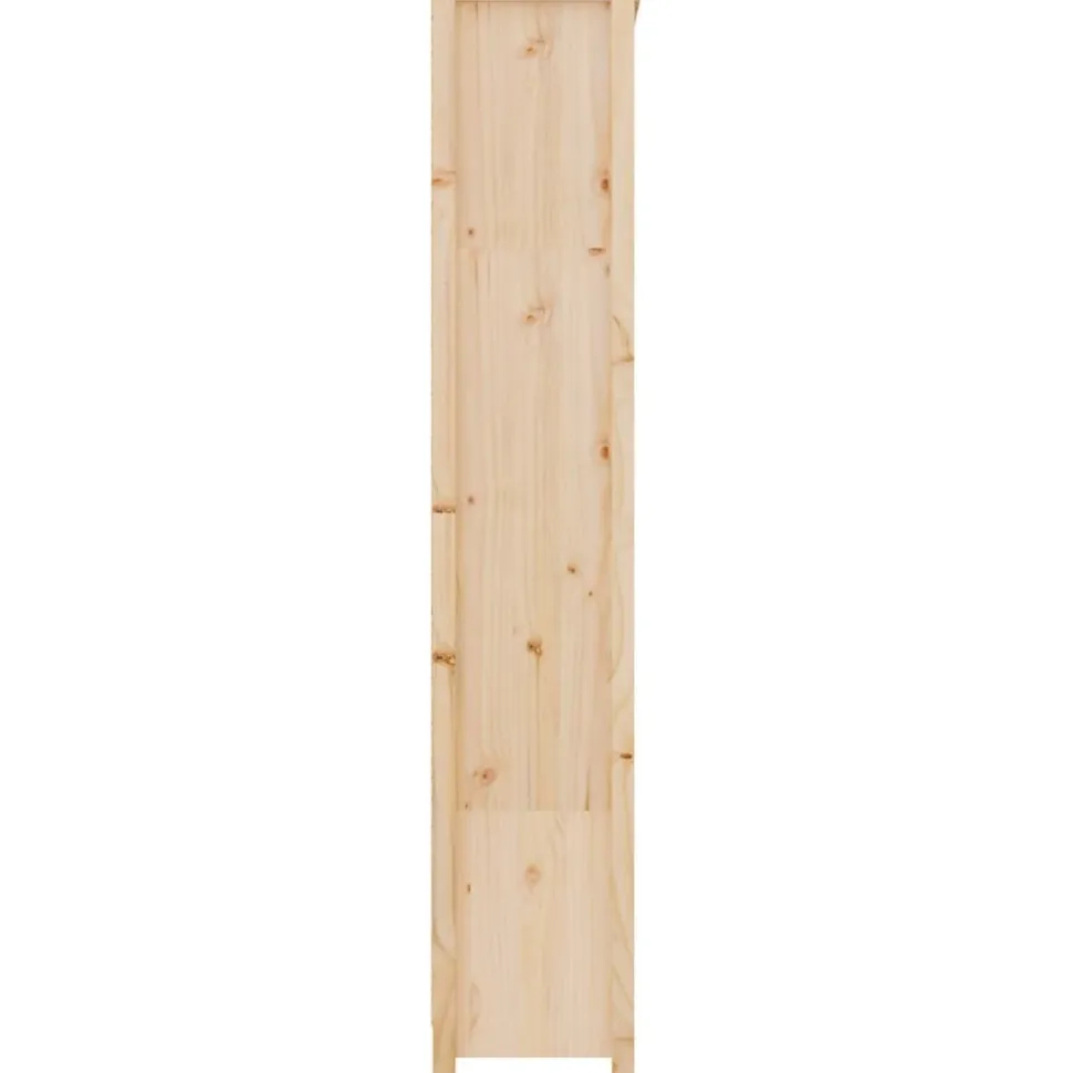 Kirjahylly 50x35x68 cm mänty harmaa