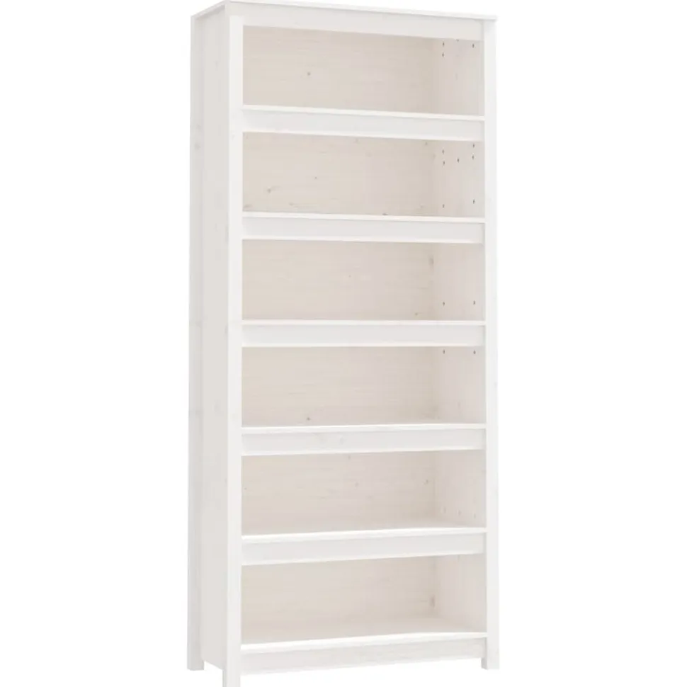 Kirjahylly 50x35x68 cm mänty harmaa