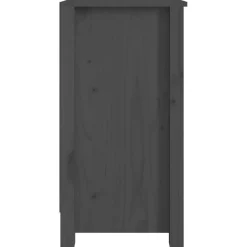Kirjahylly 50x35x68 cm mänty harmaa