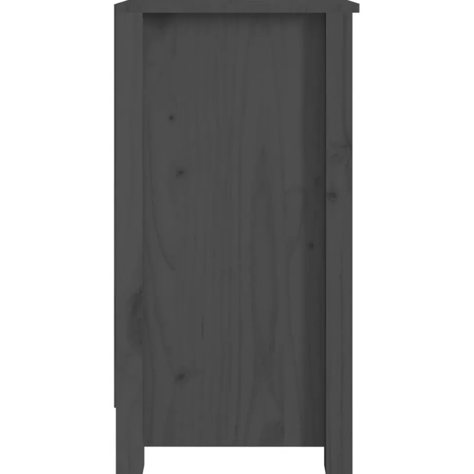 Kirjahylly 50x35x68 cm mänty harmaa