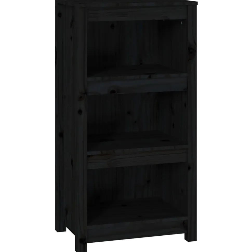 Kirjahylly 50x35x68 cm mänty harmaa