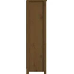 Kirjahylly 50x35x68 cm mänty harmaa