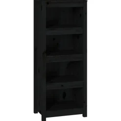 Kirjahylly 50x35x68 cm mänty harmaa