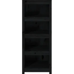 Kirjahylly 50x35x68 cm mänty harmaa