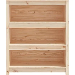 Kirjahylly 50x35x68 cm mänty harmaa