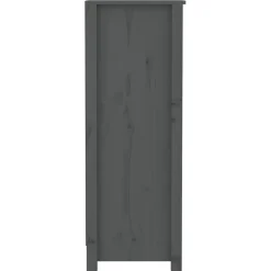 Kirjahylly 50x35x68 cm mänty harmaa