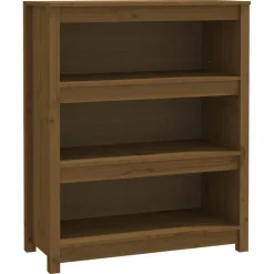 Kirjahylly 50x35x68 cm mänty harmaa