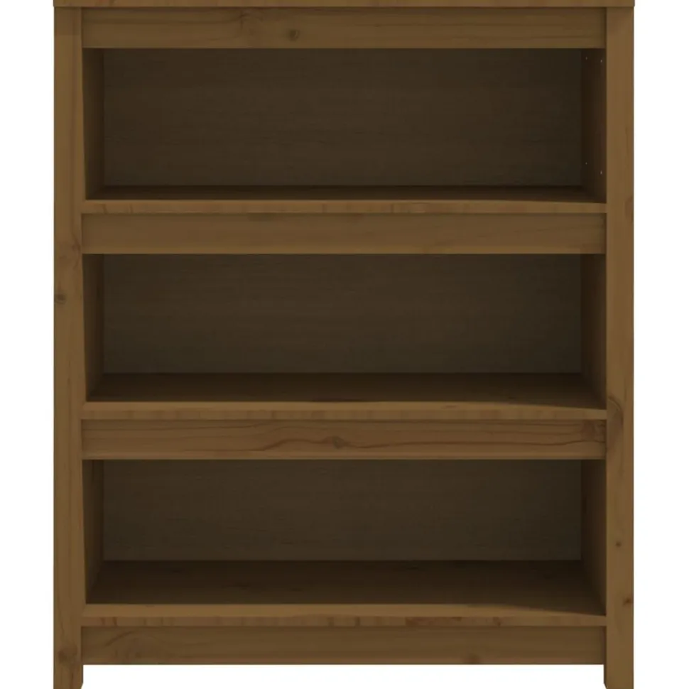 Kirjahylly 50x35x68 cm mänty harmaa