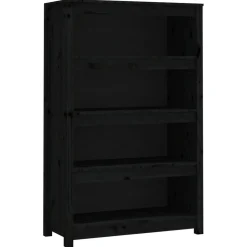 Kirjahylly 50x35x68 cm mänty harmaa