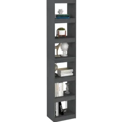 Kirjahylly 40x30x71,5 cm mänty harmaa