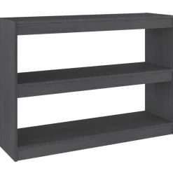 Kirjahylly 40x30x71,5 cm mänty harmaa