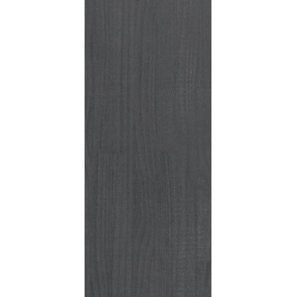 Kirjahylly 40x30x71,5 cm mänty harmaa