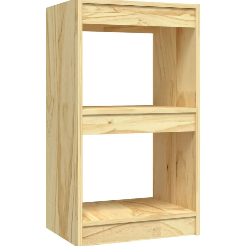 Kirjahylly 40x30x71,5 cm mänty harmaa