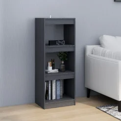 Kirjahylly 40x30x71,5 cm mänty harmaa