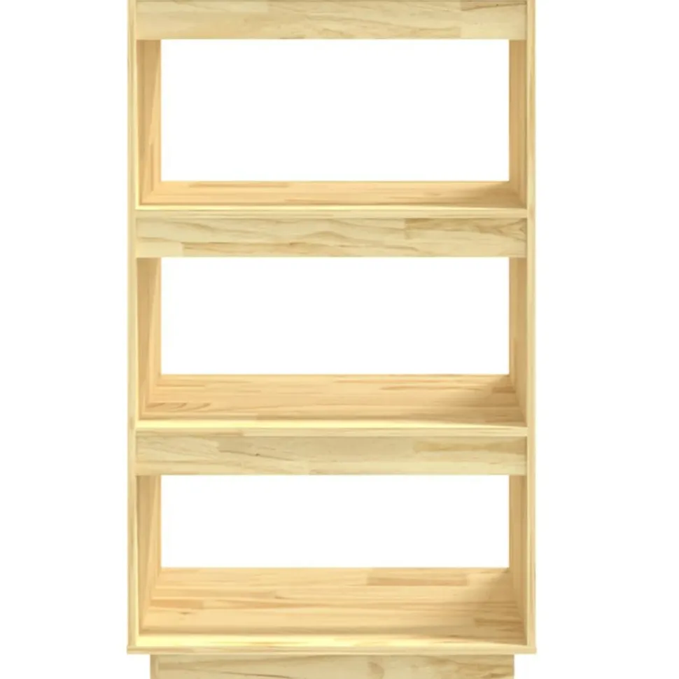 Kirjahylly 40x35x71 cm mänty harmaa