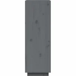 Kirjahylly 40x35x71 cm mänty harmaa