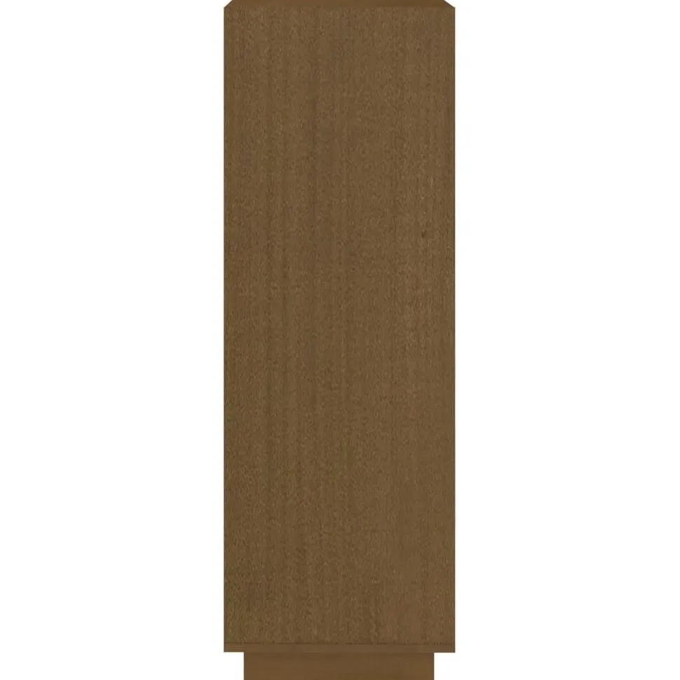 Kirjahylly 40x35x71 cm mänty harmaa