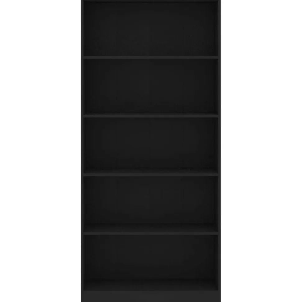 Kirjahylly 60x24x74,5 cm tekninen puu harmaa