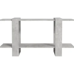 Kirjahylly 100x30x51 cm tekninen puu harmaa