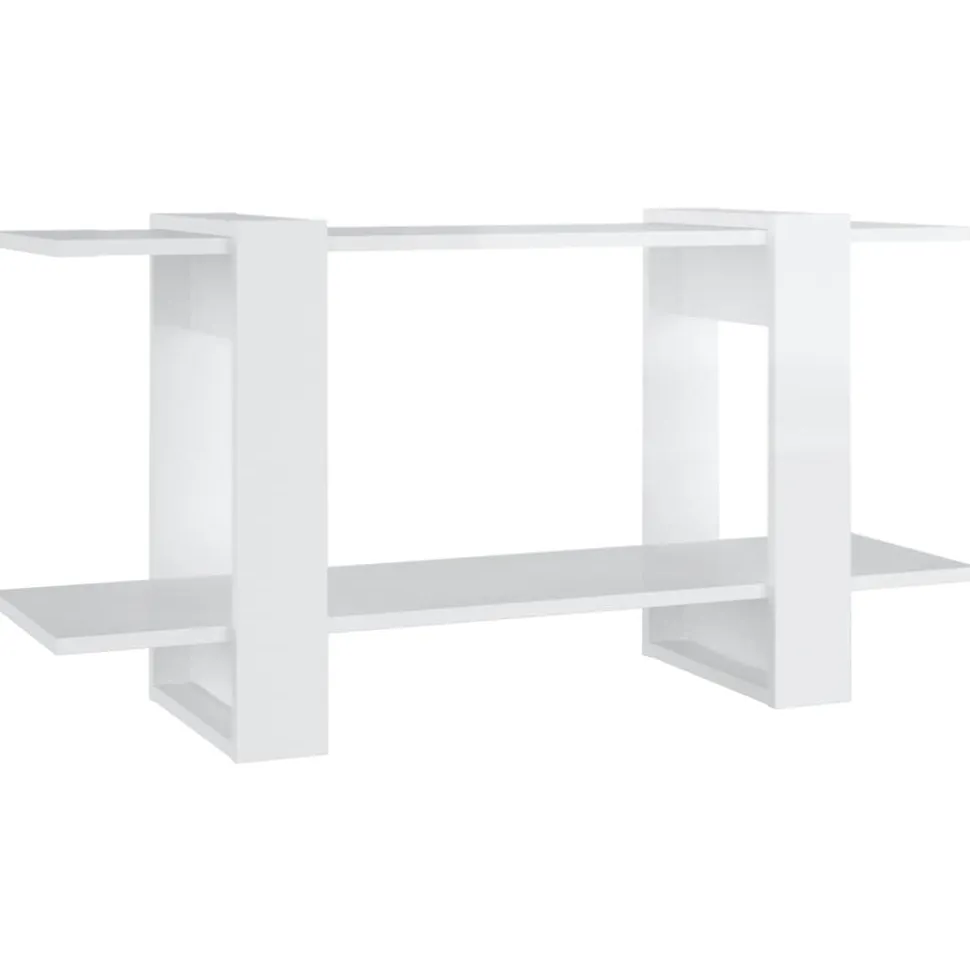 Kirjahylly 100x30x51 cm tekninen puu harmaa