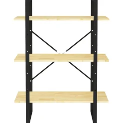 Kirjahylly 80x30x105 cm tekninen puu harmaa