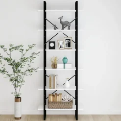 Kirjahylly 80x30x105 cm tekninen puu harmaa