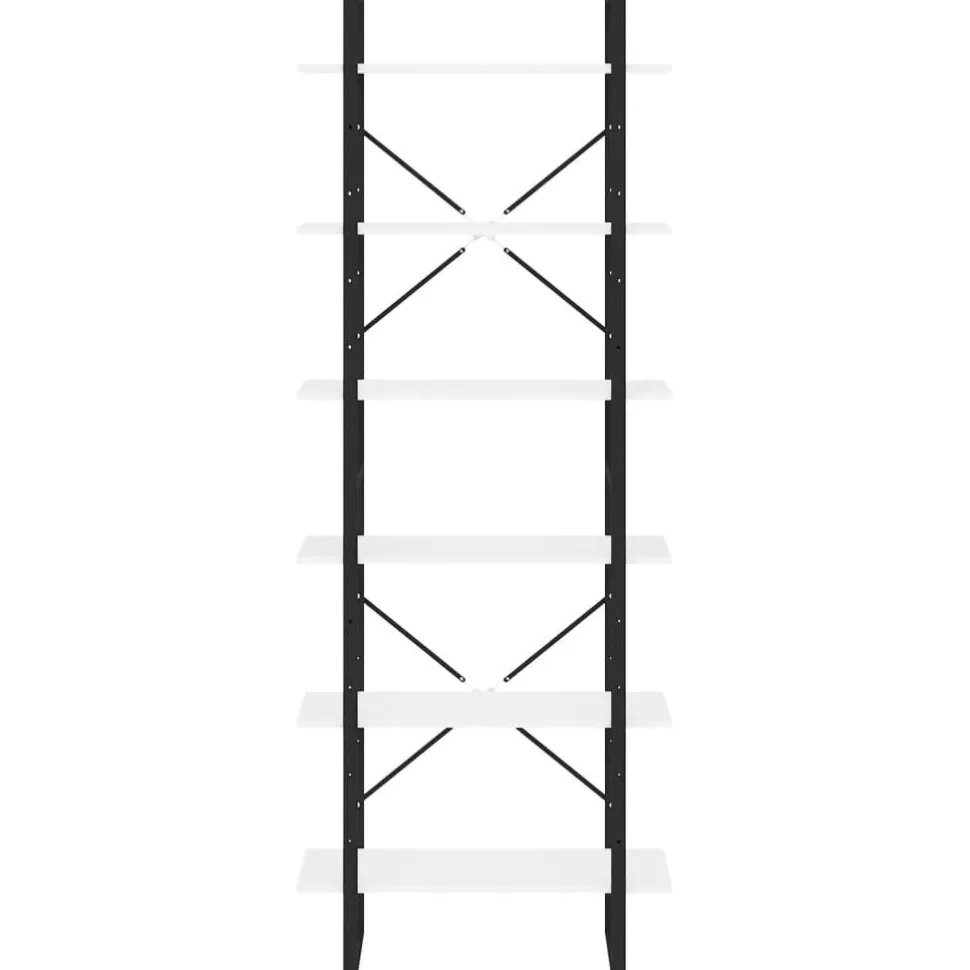 Kirjahylly 80x30x105 cm tekninen puu harmaa