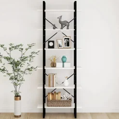 Kirjahylly 80x30x105 cm tekninen puu harmaa