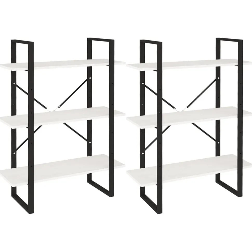 Kirjahylly 80x30x105 cm tekninen puu harmaa