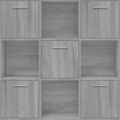 Kirjahylly 90x30x90 cm tekninen puu pähkinä