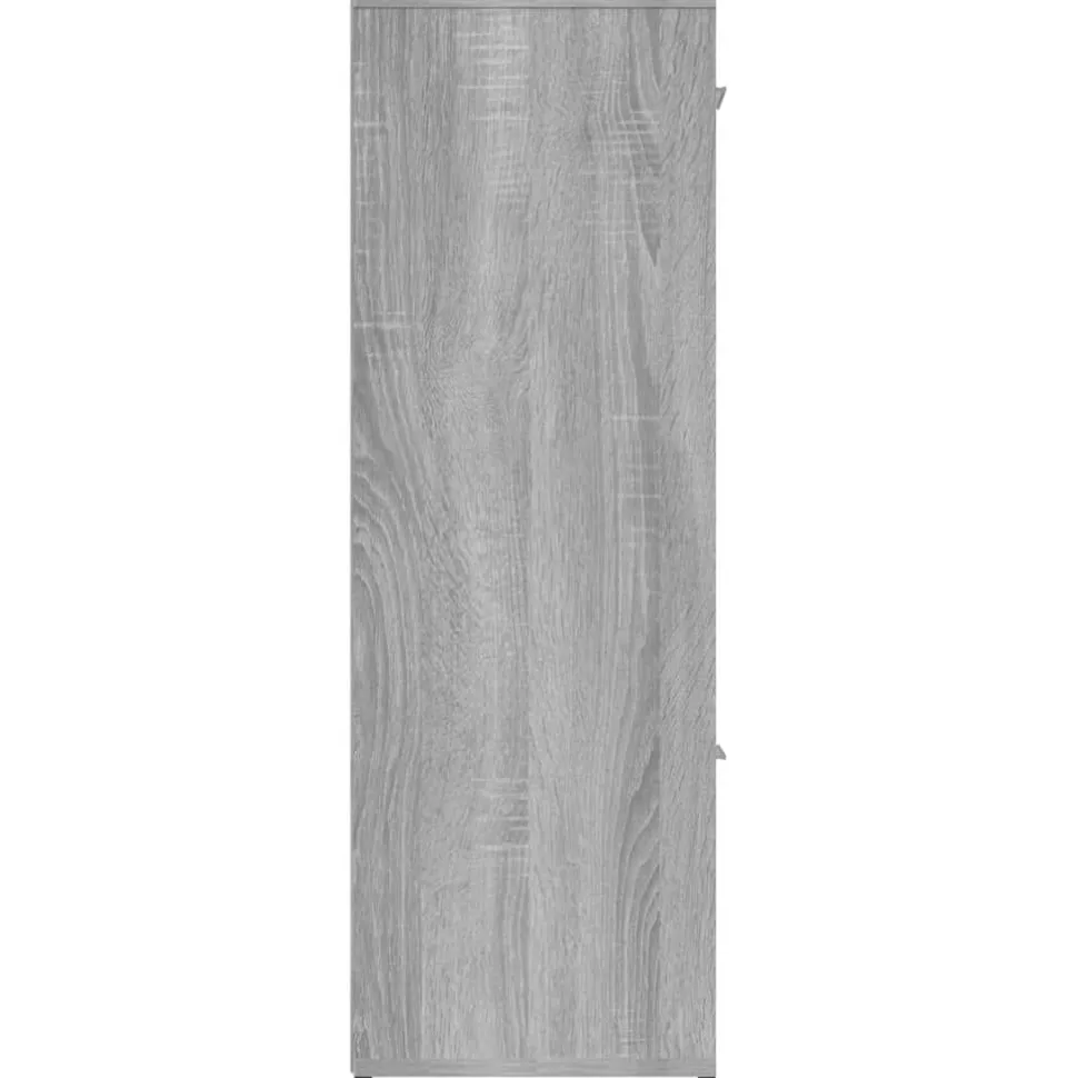 Kirjahylly 90x30x90 cm tekninen puu pähkinä