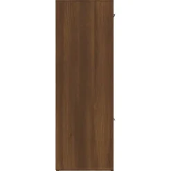 Kirjahylly 90x30x90 cm tekninen puu pähkinä
