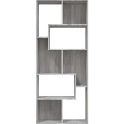 Kirjahylly 67x24x161 cm tekninen puu savutammi