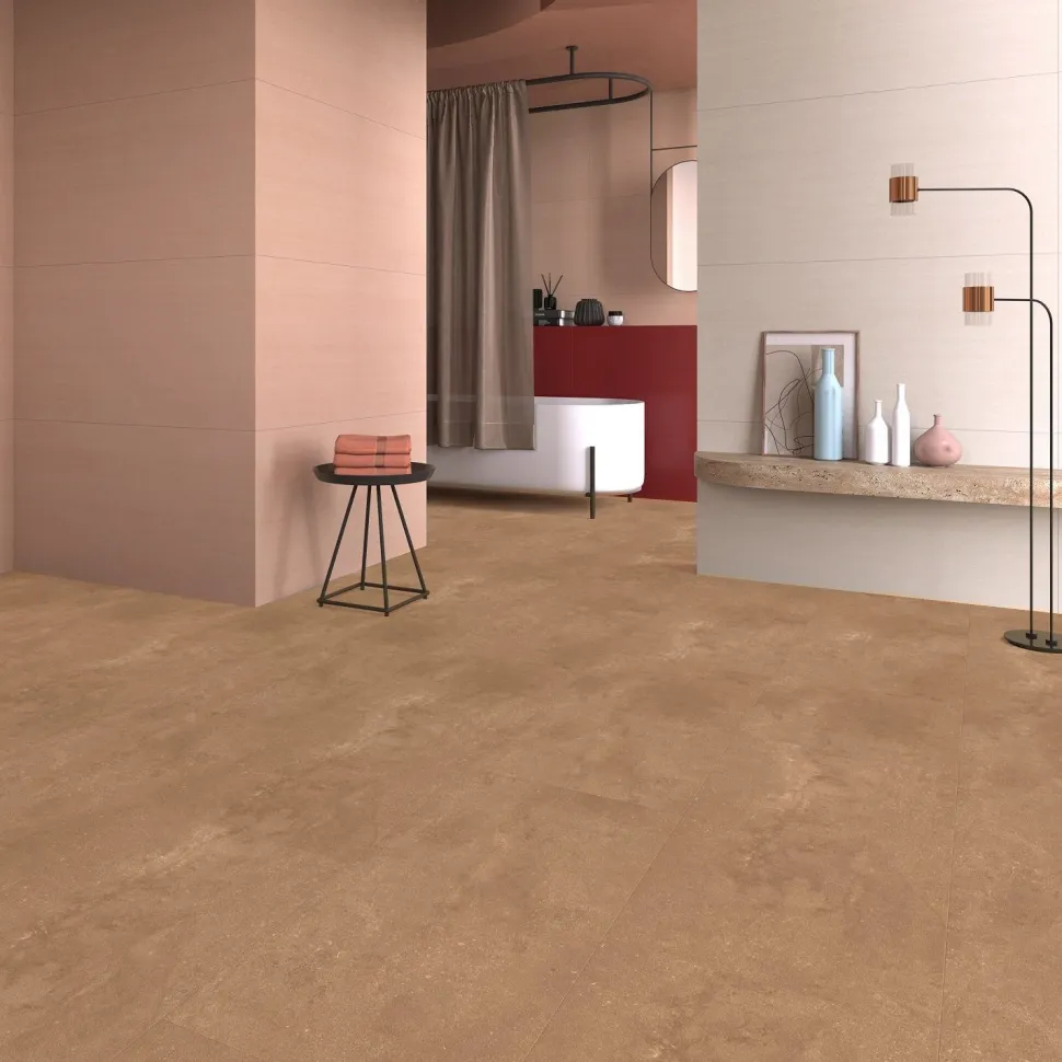 Kivikomposiittivinyylilaatta DomusFlooring Maahisen piilokivi, integroitu askeläänieriste