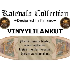 Kivikomposiitti vinyylilankku DomusFlooring Hattara tunturipuu 4x180x1220mm