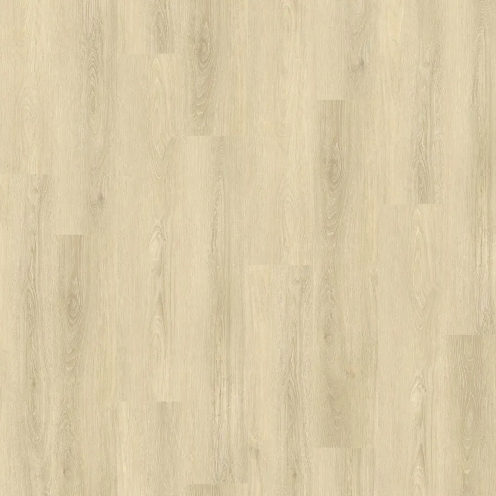 Kivikomposiittivinyylilankku DomusFlooring Kaukomielen kultapuu, integroitu askeläänieriste