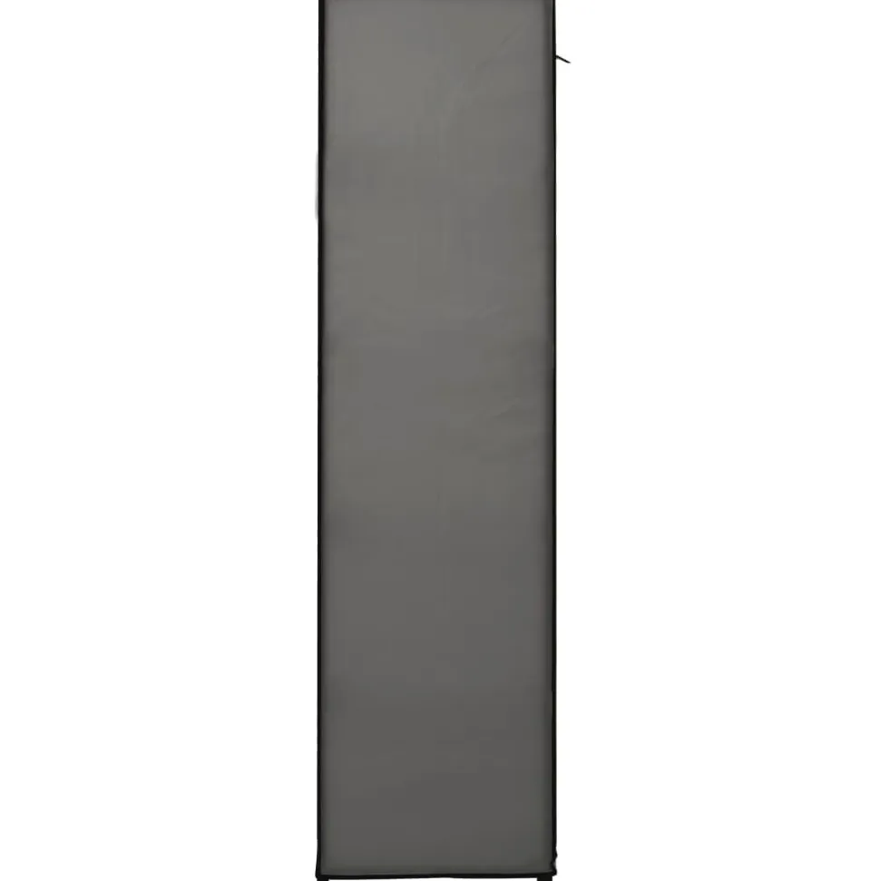Kokoontaitettava vaatekaappi harmaa 110cm kangas