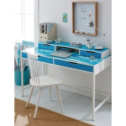Kontaktimuovi D-C-Fix 346-0628, 0.45x2m, pilkut, pilkullinen, turkoosi
